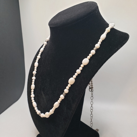 Carolyn Pollack Sterling Gardenia 32" Necklace  - Picture 13 of 14